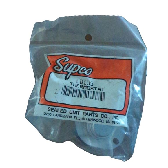 Universal Supco 2 Pole Dryer Control Thermostat LD135 Whirlpool 3 Wire GE - Picture 1 of 3